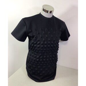 Bleeker and Mercer Embossed Star T Shirt Top Mens Small New